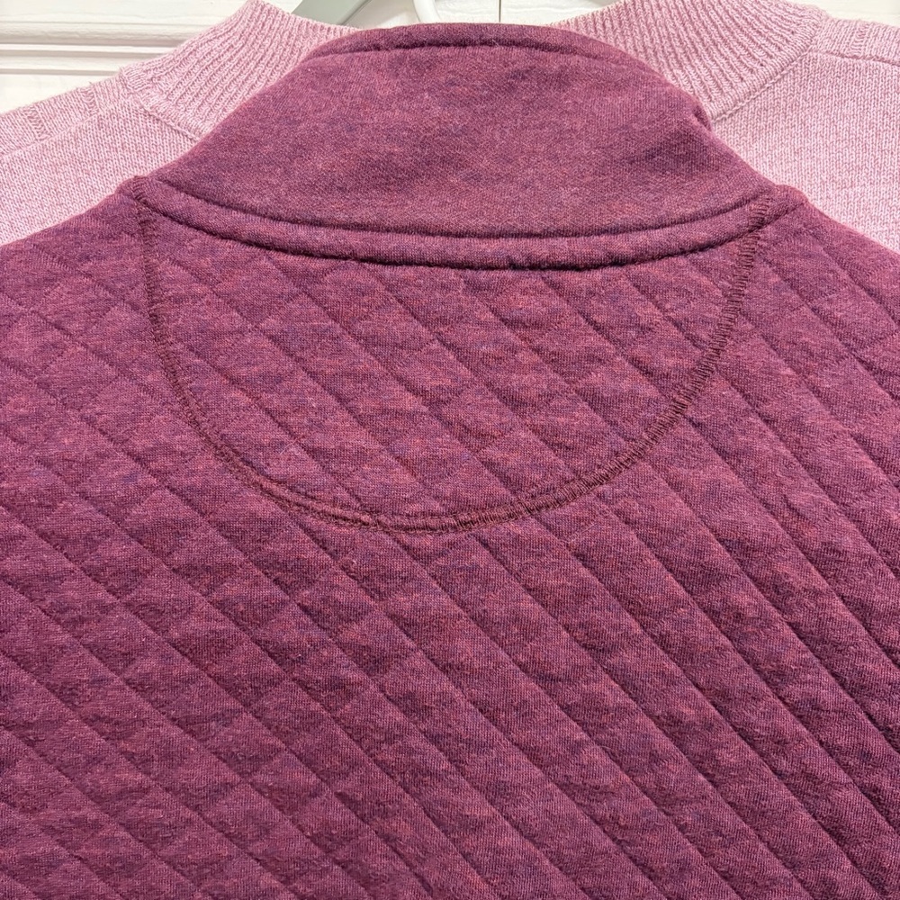 L.L. Bean Maroon Quilted Jacket - Picture 6 of 6